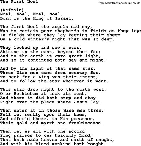 The First Noel .
